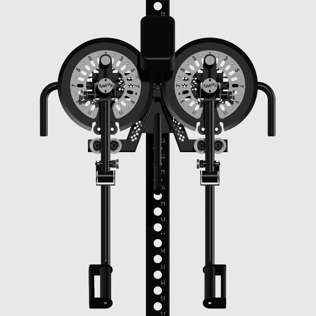 Bulletproof Direct Flight multi-flight cable trainer
