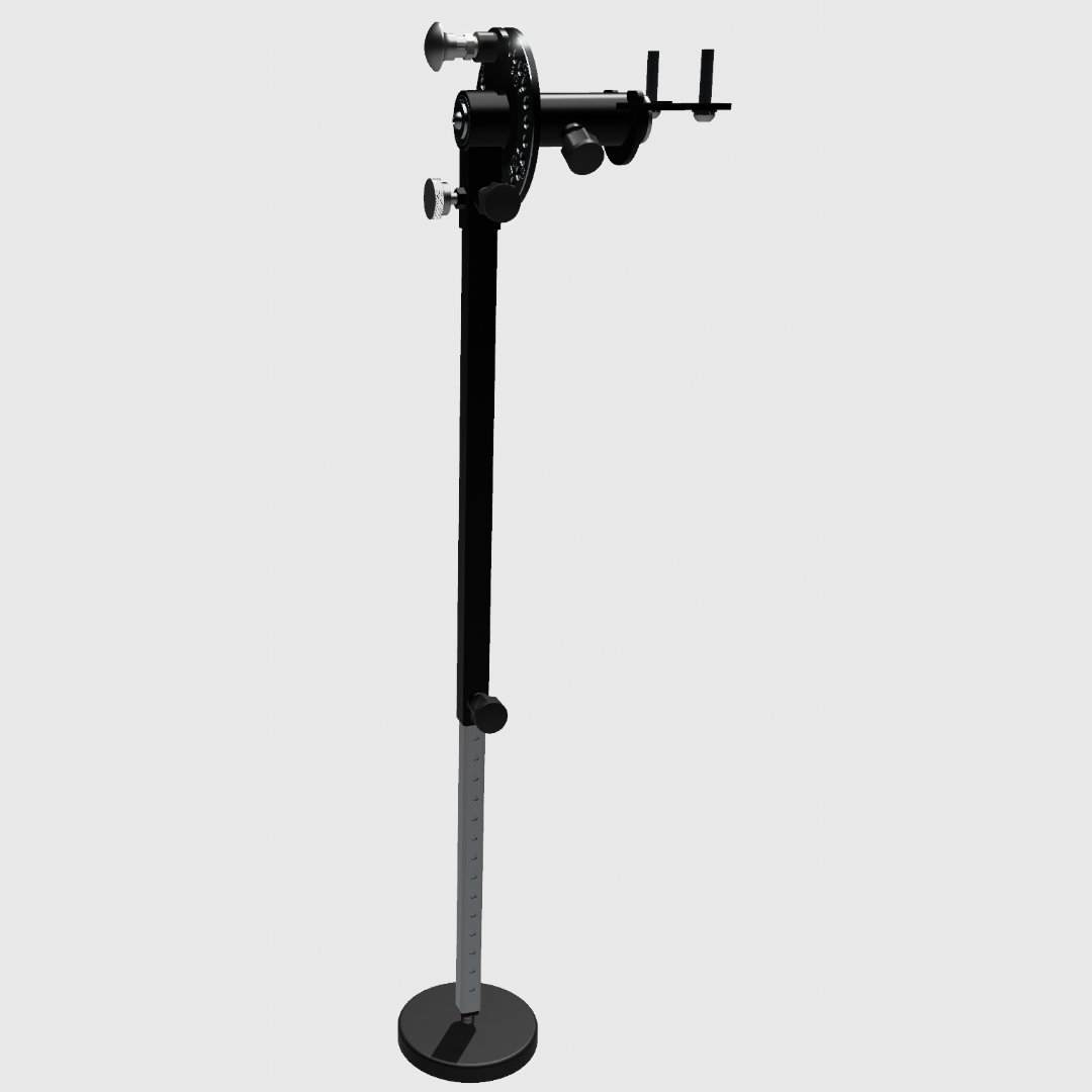 Bulletproof Isolator Kickstand support leg for floor-level stability.