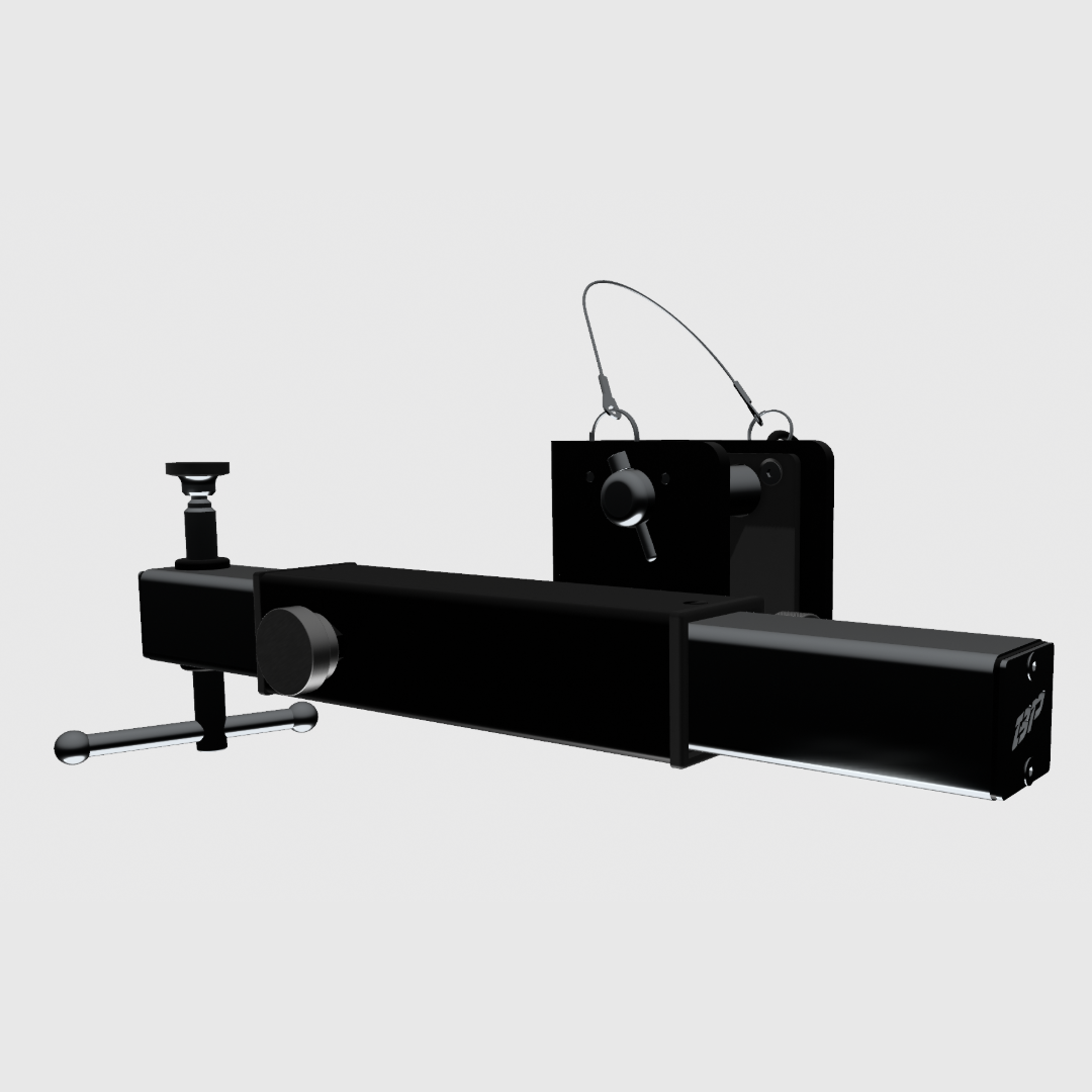 Bulletproof Isolator Seat Spotter attachment for seat support.