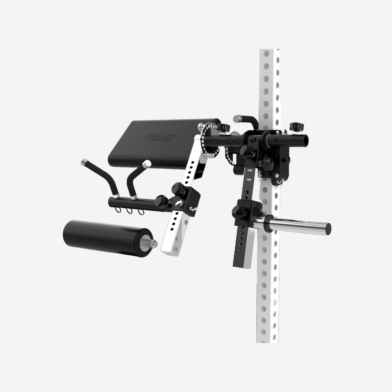 Bulletproof Isolator rack attachment in a manufacturer product photograph.